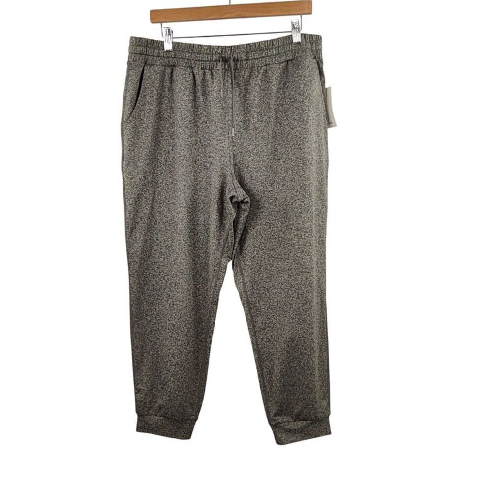 Quince Women Flowknit Mid-Rise Jogger - 25" Heather Grey Pants L